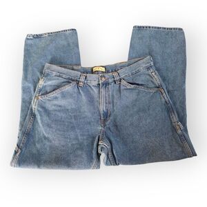 🔥5 FOR $25🔥Blue Mountain Men's Carpenter Utility Work Jeans, Size 38x32